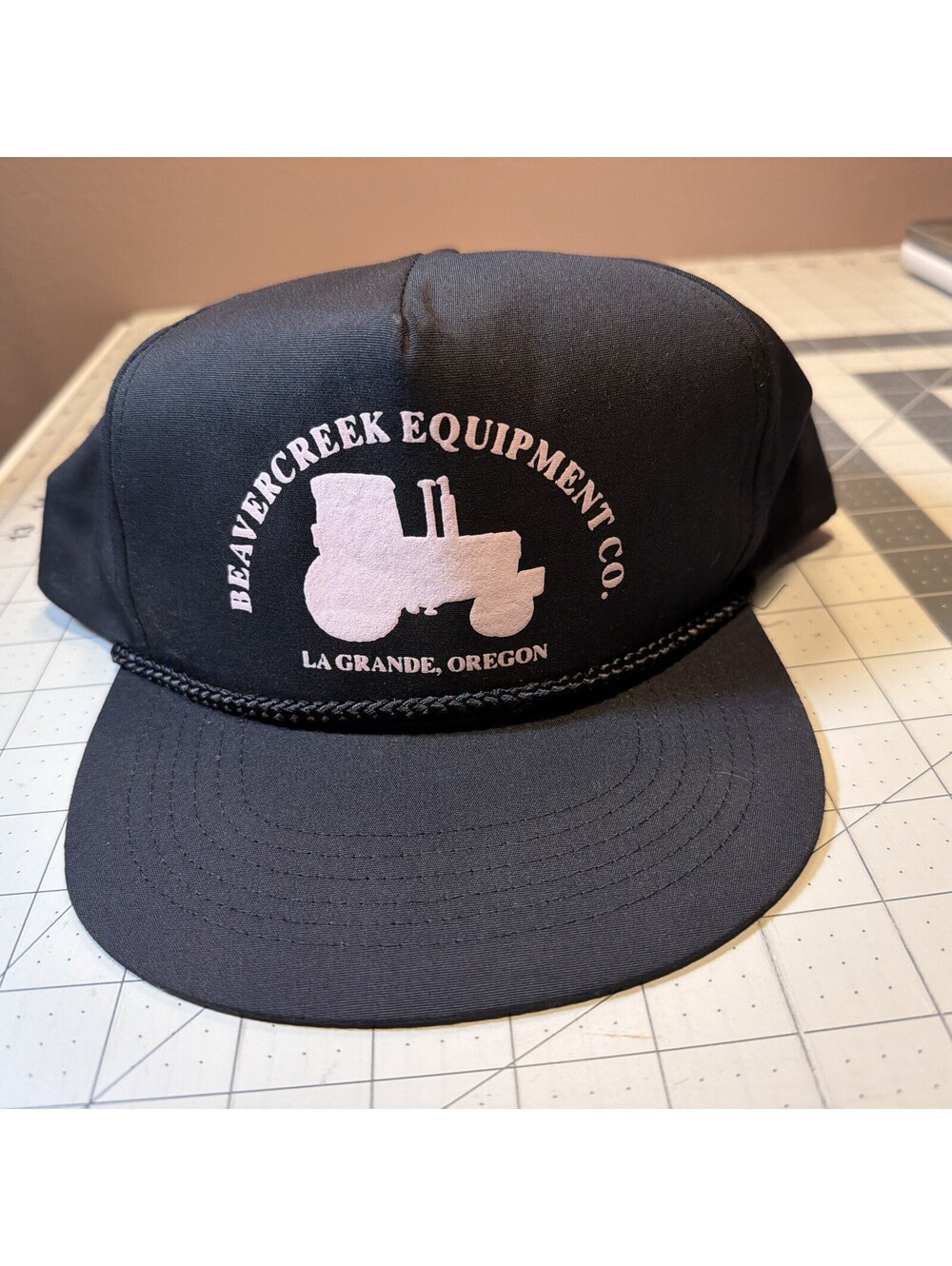 Beavercreek Equipment Co Lagrande Oregon Hat Rope Snapback